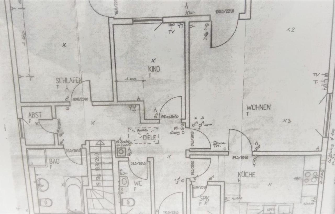 Ferienwohnung Zum Maerchenwald Bergfreiheit Exterior foto